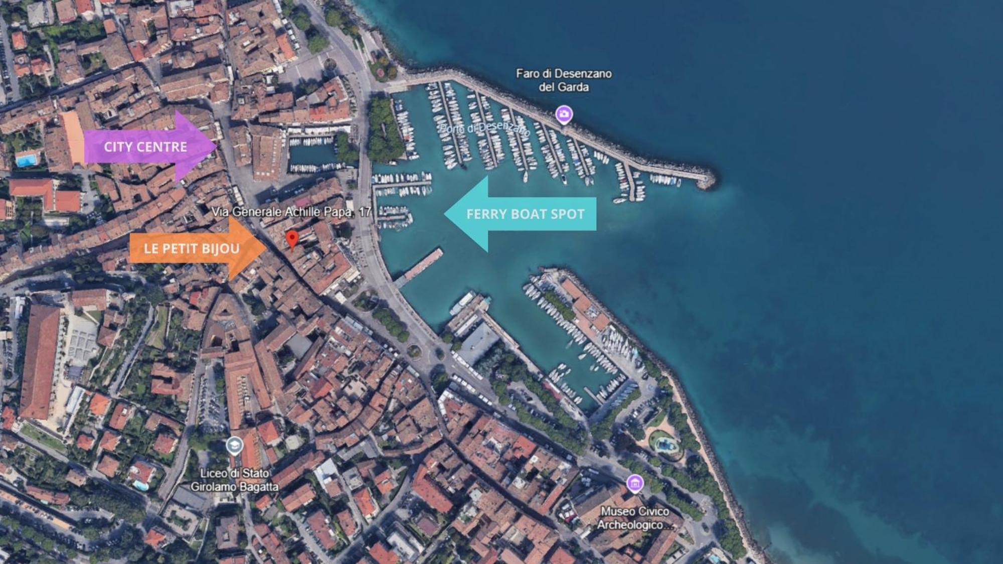 Desenzanoloft Official Partner Marriott Homes & Villas - Le Petit Bijou - Restyling 2025 - Downtown Desenzano del Garda Exterior foto